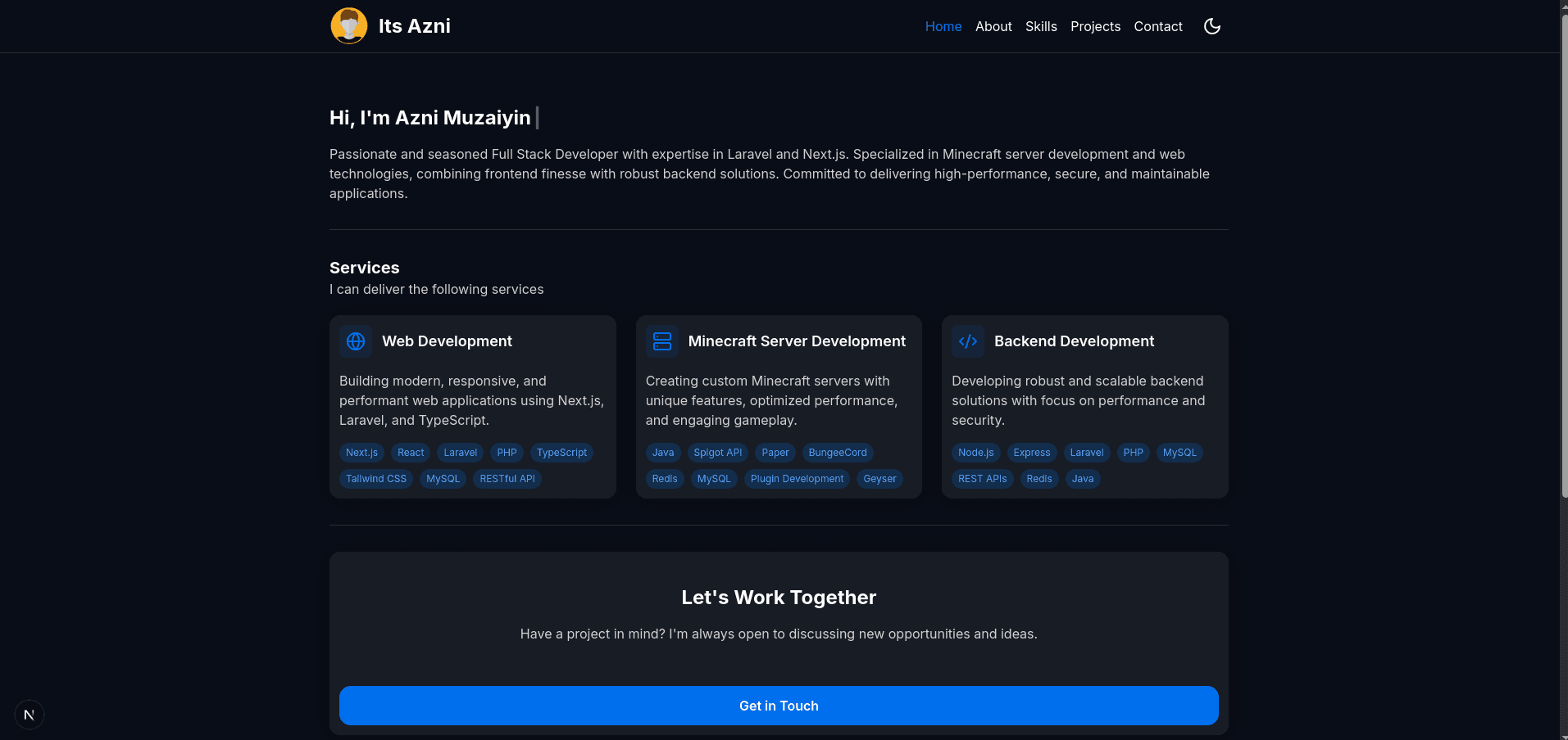 Personal Website